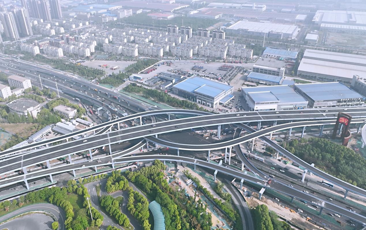 安徽路橋宿松路項目。安徽建工集團供圖
